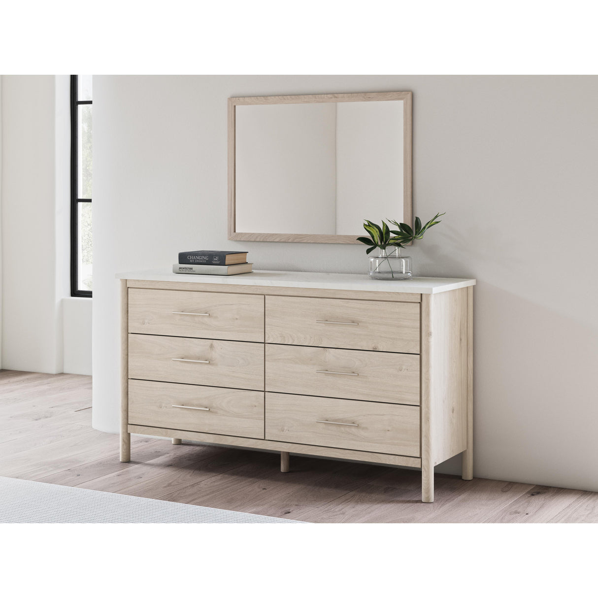  Signature Design by Ashley Cadmori B2615-36 Bedroom Mirror IMAGE 3