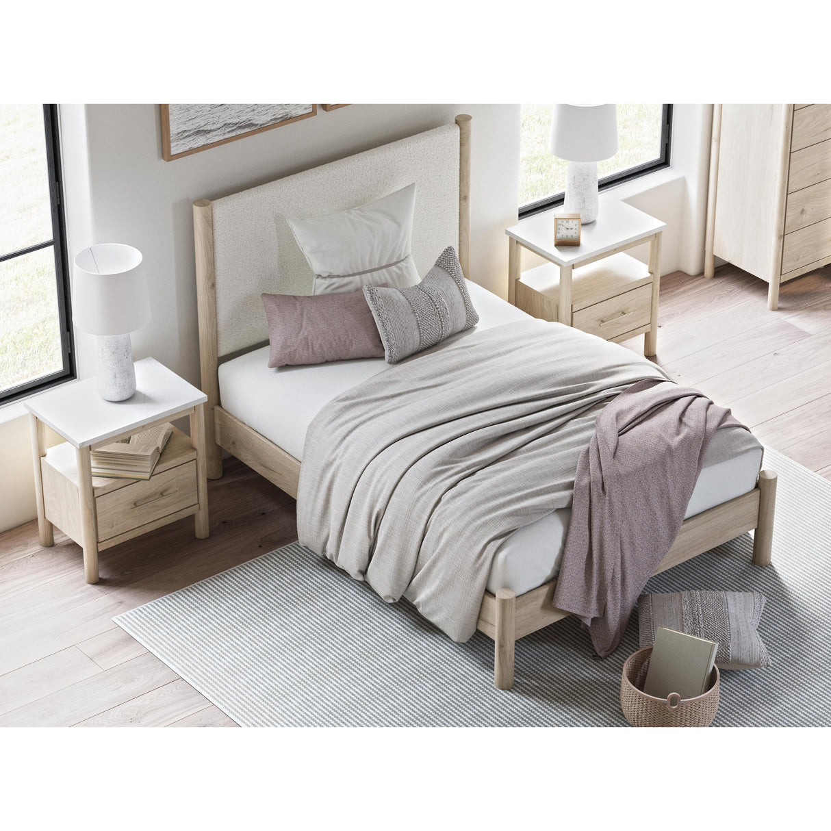  Signature Design by Ashley Cadmori B2615-91 One Drawer Night Stand IMAGE 13