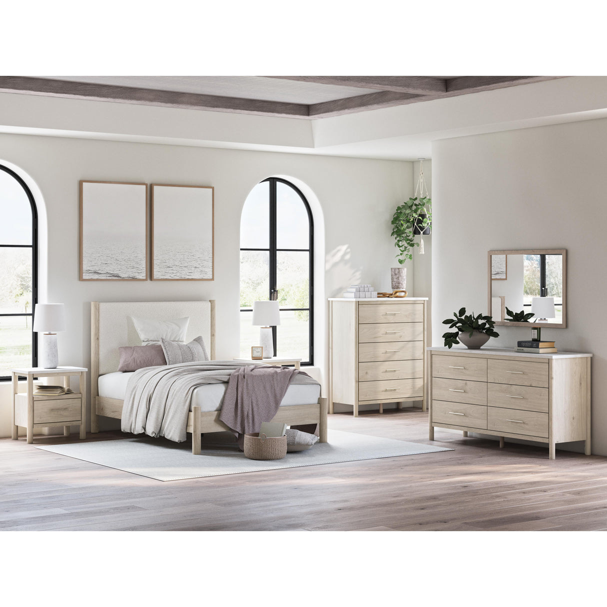  Signature Design by Ashley Cadmori B2615-91 One Drawer Night Stand IMAGE 14