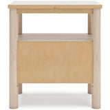  Signature Design by Ashley Cadmori B2615-91 One Drawer Night Stand IMAGE 6