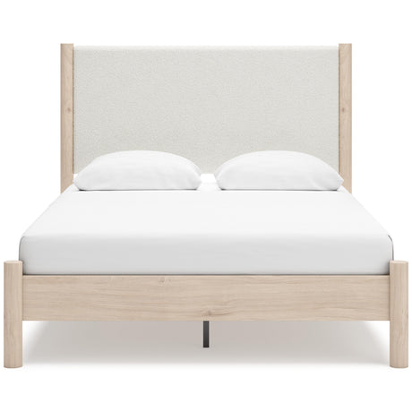  Signature Design by Ashley Cadmori B2615B4 Queen Upholstered Panel Bed IMAGE 2