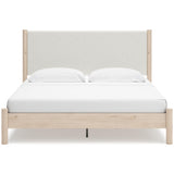  Signature Design by Ashley Cadmori B2615B7 King Upholstered Panel Bed IMAGE 2