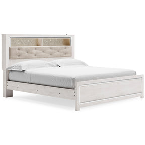  Signature Design by Ashley Altyra B2640B51 King Panel Bookcase Bed IMAGE 1