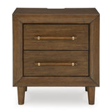  Signature Design by Ashley Lyncott B615-92 Two Drawer Night Stand IMAGE 3