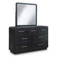  Signature Design by Ashley Rowanbeck B821B1 Dresser and Mirror IMAGE 1