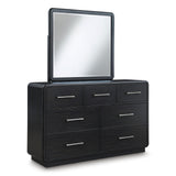  Signature Design by Ashley Rowanbeck B821B1 Dresser and Mirror IMAGE 1