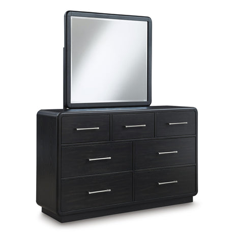  Signature Design by Ashley Rowanbeck B821B1 Dresser and Mirror IMAGE 1