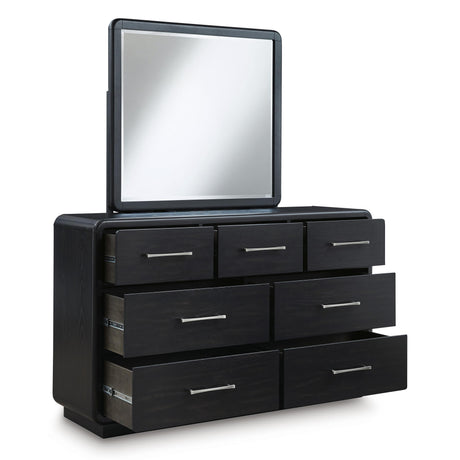  Signature Design by Ashley Rowanbeck B821B1 Dresser and Mirror IMAGE 2