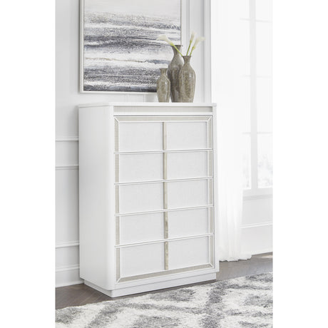  Signature Design by Ashley Chalanna B822-46 Five Drawer Chest IMAGE 5