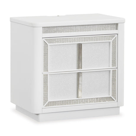  Signature Design by Ashley Chalanna B822-92 Two Drawer Night Stand IMAGE 1