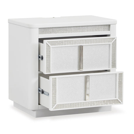  Signature Design by Ashley Chalanna B822-92 Two Drawer Night Stand IMAGE 2