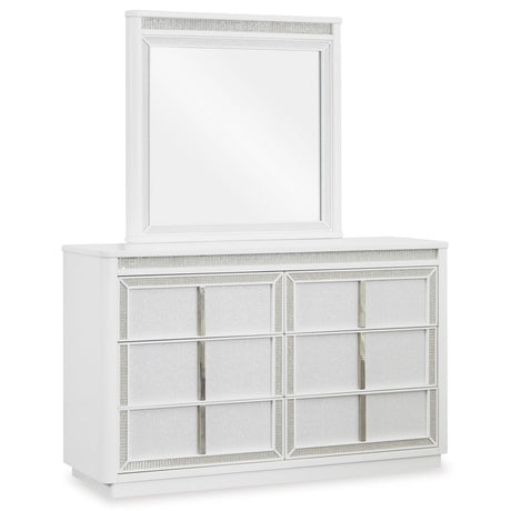  Signature Design by Ashley Chalanna B822B1 Dresser and Mirror IMAGE 1
