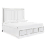  Signature Design by Ashley Chalanna B822B2 Queen Upholstered Storage Bed IMAGE 1