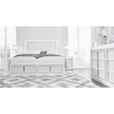 Signature Design by Ashley Chalanna B822B2 Queen Upholstered Storage Bed IMAGE 10