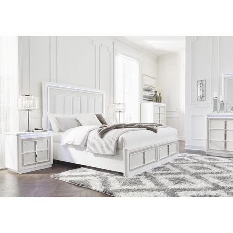  Signature Design by Ashley Chalanna B822B2 Queen Upholstered Storage Bed IMAGE 9