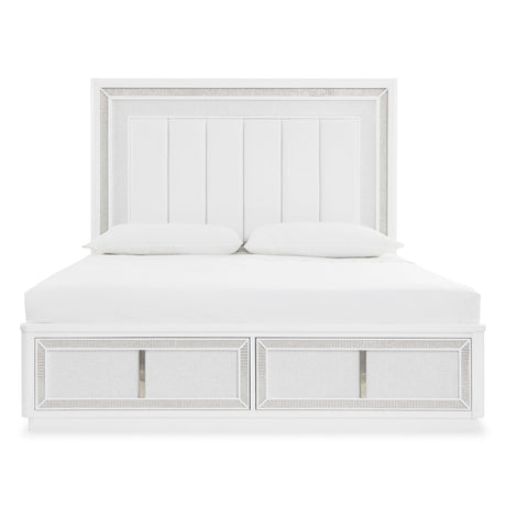  Signature Design by Ashley Chalanna B822B5 California King Upholstered Storage Bed IMAGE 3