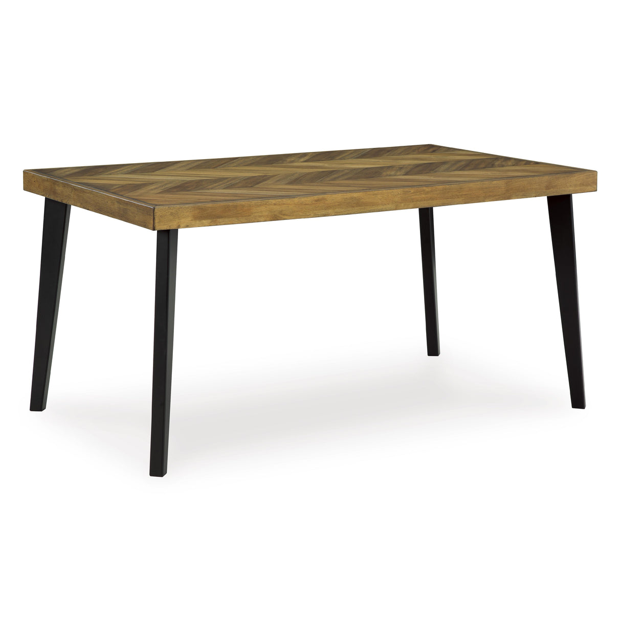  Signature Design by Ashley Blondon D413-425 Rectangular Dining Room Table Set IMAGE 2