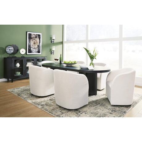  Signature Design by Ashley Rowanbeck D821-25 Oval Dining Room Table IMAGE 7