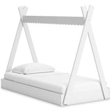  Signature Design by Ashley Hallityn EB1810-121 Twin Tent Complete Bed in Box IMAGE 1