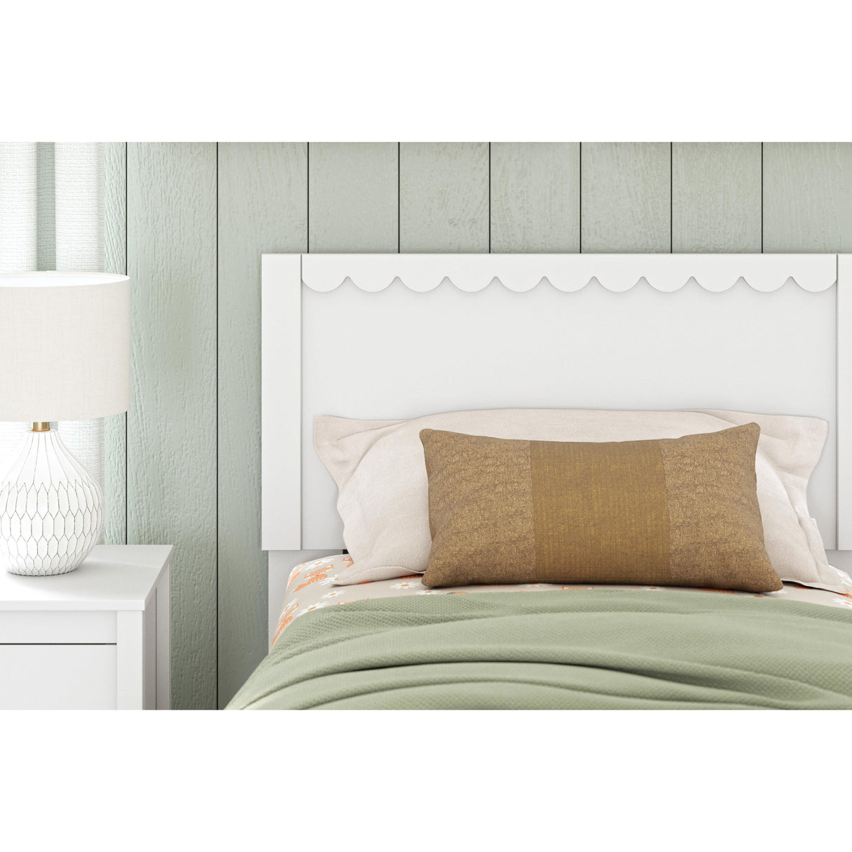  Signature Design by Ashley Hallityn EB1810-155 Twin Panel Headboard IMAGE 3