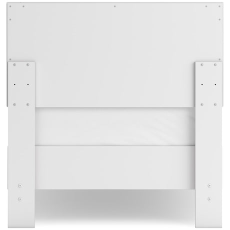  Signature Design by Ashley Hallityn EB1810B1 Twin Panel Platform Bed IMAGE 4