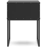  Signature Design by Ashley Socalle EB1865-291 One Drawer Night Stand IMAGE 4