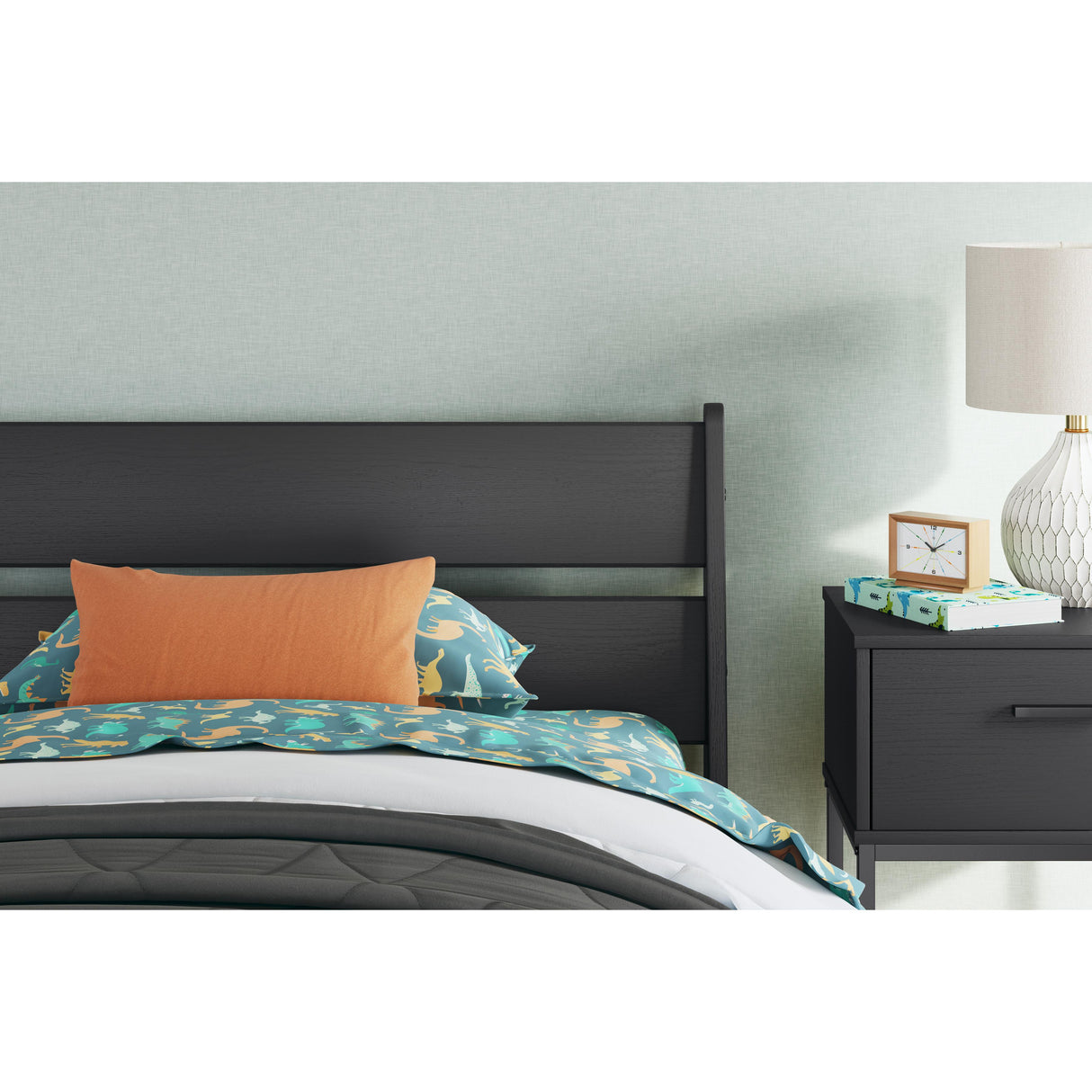  Signature Design by Ashley Socalle EB1865B1 Twin Panel Platform Bed IMAGE 7