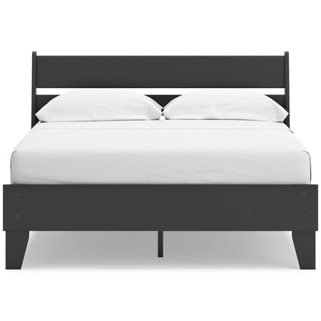  Signature Design by Ashley Socalle EB1865B2 Full Panel Platform Bed IMAGE 2