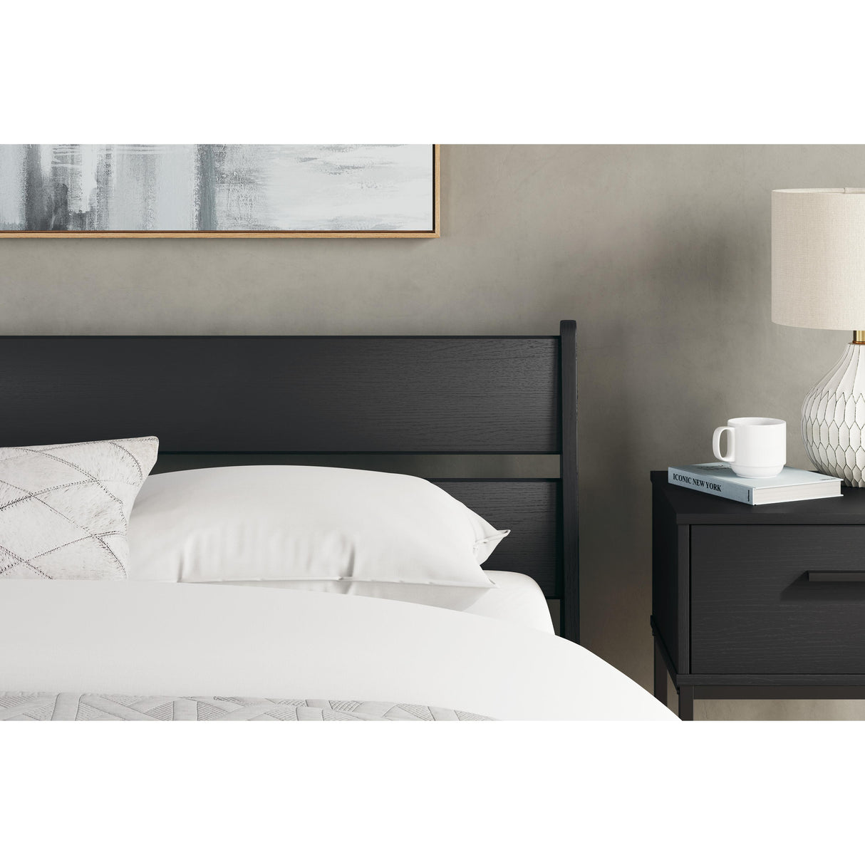  Signature Design by Ashley Socalle EB1865B3 Queen Panel Platform Bed IMAGE 6