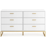  Signature Design by Ashley Socalle EB1867-231 Six Drawer Dresser IMAGE 3