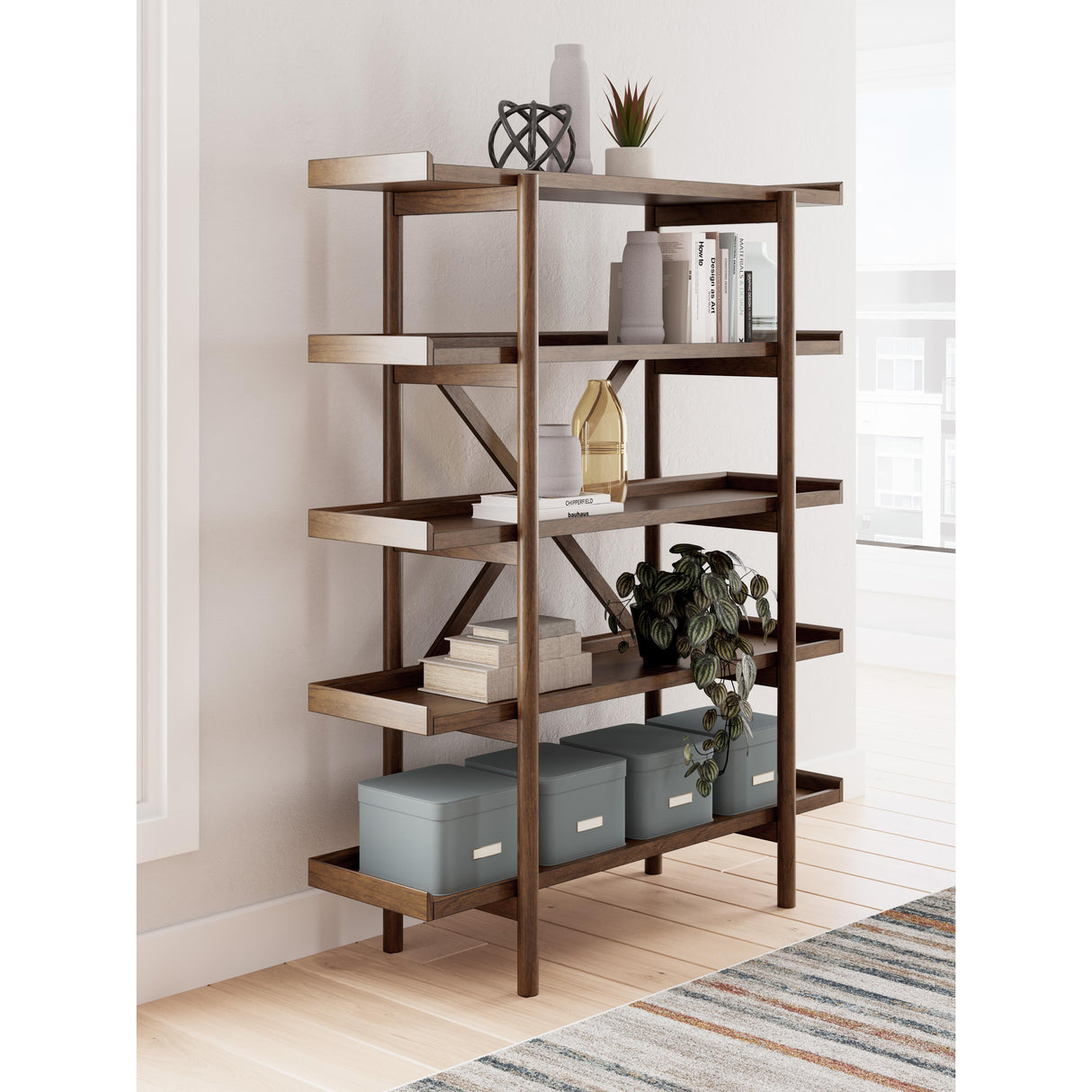  Signature Design by Ashley Lyncott H615-70 Bookcase IMAGE 6