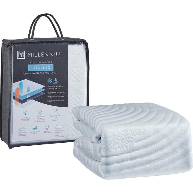  Ashley Sleep Extra Cooling Protector M31004 King Mattress Protector IMAGE 1