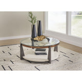  Signature Design by Ashley Frazwa T432-8 Round Cocktail Table IMAGE 3