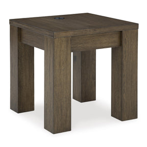  Signature Design by Ashley Rosswain T763-2 Square End Table IMAGE 1