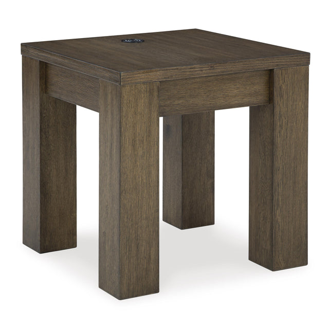  Signature Design by Ashley Rosswain T763-2 Square End Table IMAGE 1