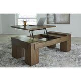  Signature Design by Ashley Rosswain T763-9 Lift Top Cocktail Table IMAGE 6