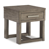  Signature Design by Ashley Loyaska T854-3 Rectangular End Table IMAGE 1