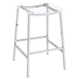  Coaster Furniture Jovani 182359 Acrylic Backless Bar Stool - Chrome IMAGE 1