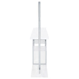  Coaster Furniture Risley 182798 2-door Circular LED Home Bar Cabinet - White High Gloss IMAGE 14