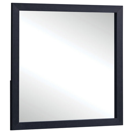  Coaster Furniture Marceline 222834 Dresser Mirror - Black IMAGE 1
