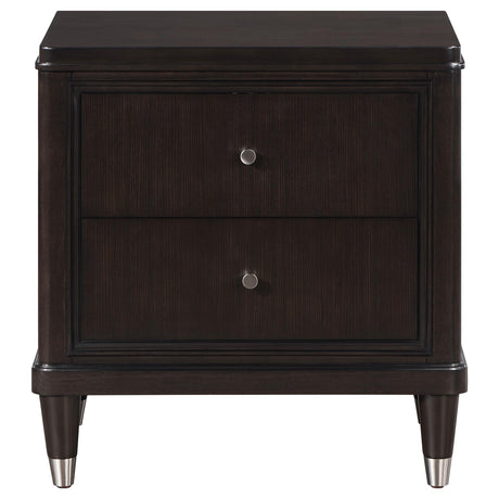  Coaster Furniture Emberlyn 223062 2-Drawer Nightstand - Brown IMAGE 3