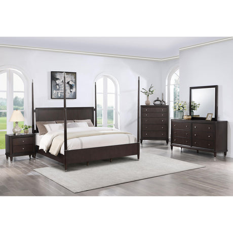  Coaster Furniture Emberlyn 223065 5-Drawer Bedroom Chest - Brown IMAGE 10