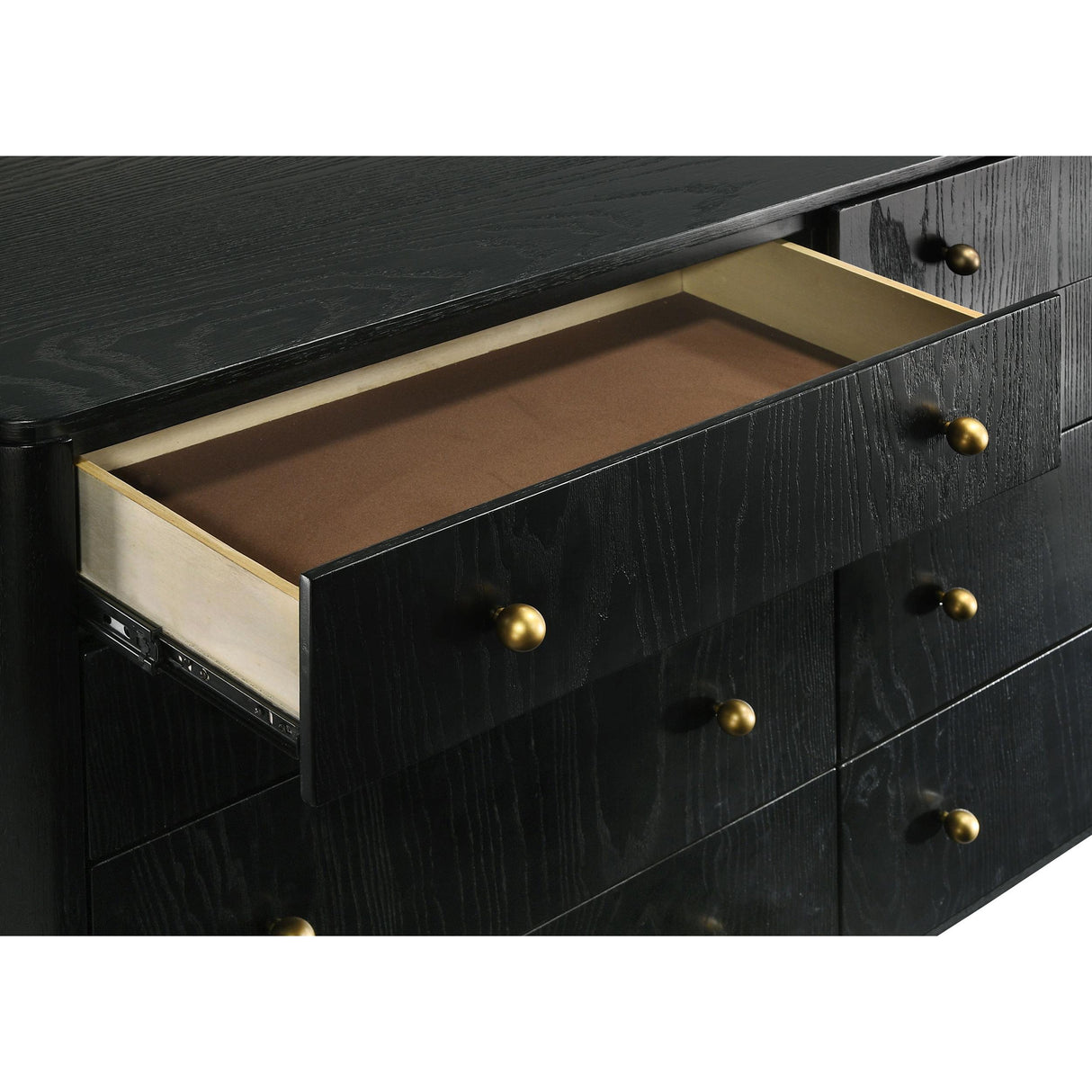  Coaster Furniture Arini 224333 8-Drawer Dresser - Black IMAGE 12