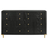  Coaster Furniture Arini 224333 8-Drawer Dresser - Black IMAGE 3