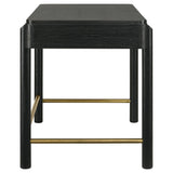  Coaster Furniture Arini 224337 2-Drawer Vanity Desk Makeup Table - Black IMAGE 10