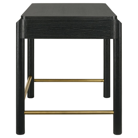  Coaster Furniture Arini 224337 2-Drawer Vanity Desk Makeup Table - Black IMAGE 10