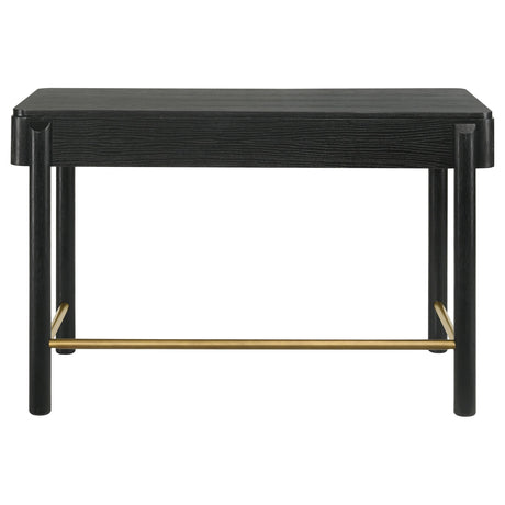  Coaster Furniture Arini 224337 2-Drawer Vanity Desk Makeup Table - Black IMAGE 8