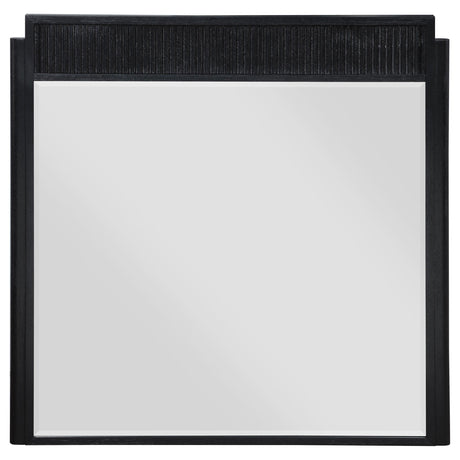  Coaster Furniture Brookmead 224714 Dresser Mirror - Black IMAGE 3