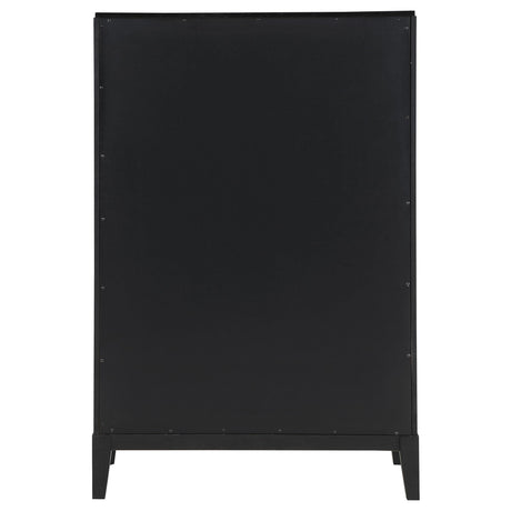 Coaster Furniture Brookmead 224715 5-Drawer Bedroom Chest - Black IMAGE 7