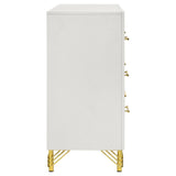  Coaster Furniture Lucia 224733 6-Drawer Dresser Cabinet - White IMAGE 9